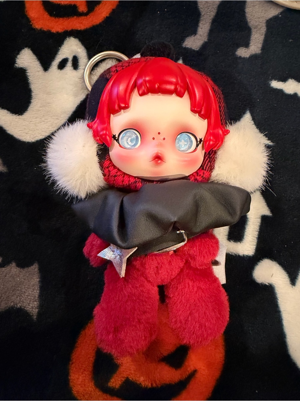 Skull Panda popmart Doll Keychain